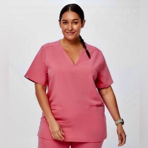 Figs DESERT ROSE Casma 3-Pocket Top